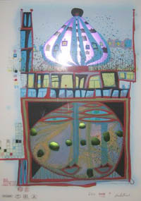 Hundertwasser - Homo Humus Come Va - 10,002 Nights - 06422